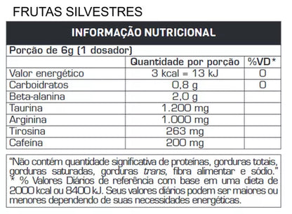 Max Titanium Égide 150g -Pré Treino