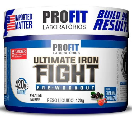 Pré Treino Ultimate Iron Fight 120g - Profit Labs