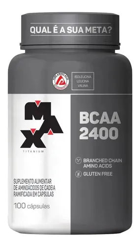 BCAA Max Titanium 2400 - 100 Caps