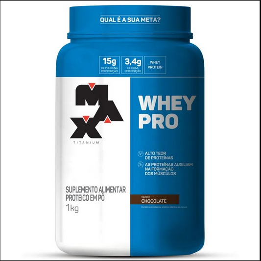 Whey Pro 1Kg - Max Titanium